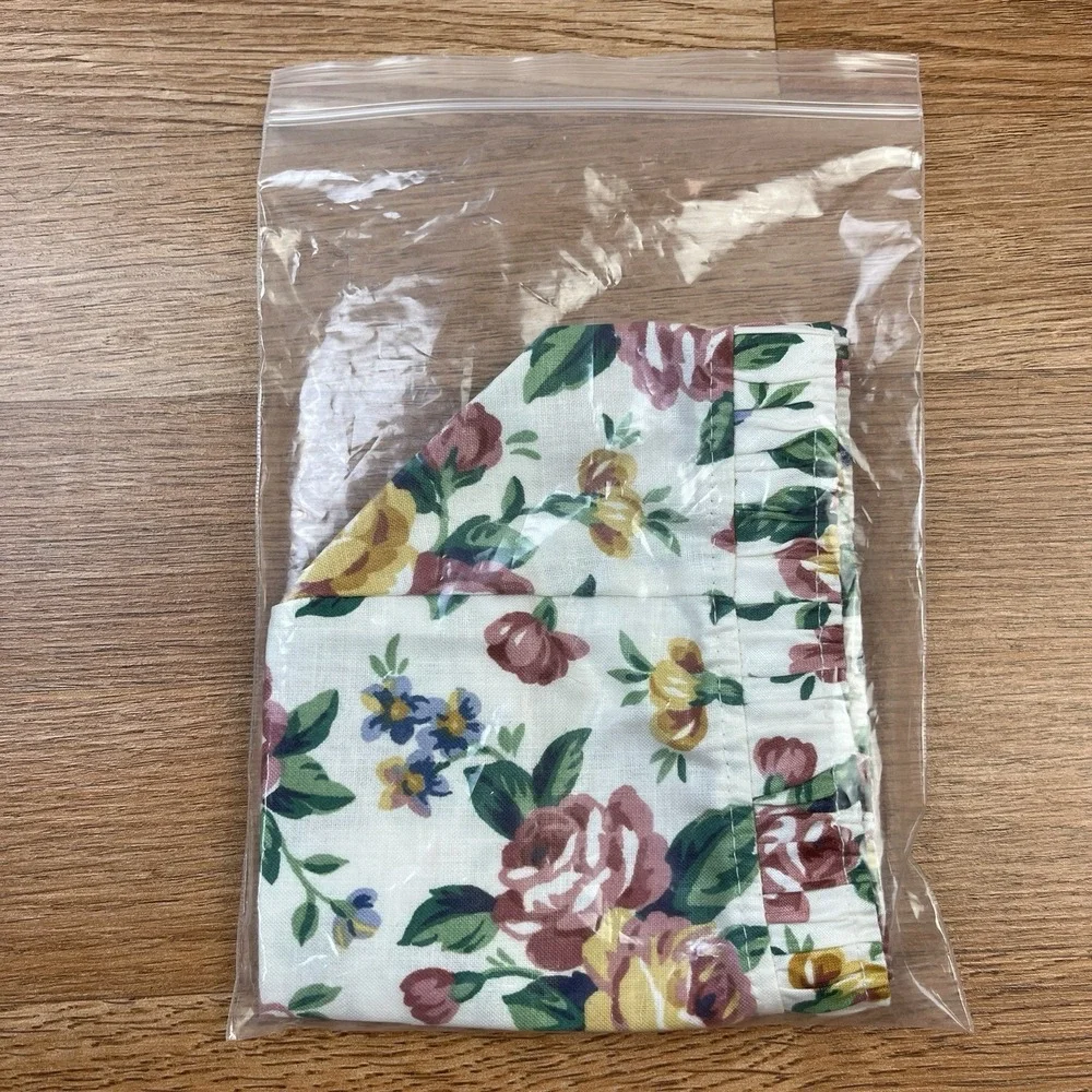 Longaberger Fabric Liner for Address Basket Garden Splender NEW‎ LINER ONLY